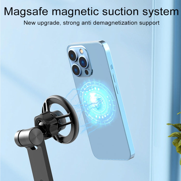 R-JUST HZ28 Magnetic Phone Tablet Aluminum Alloy Desktop Holder - Desktop Holder by R-JUST | Online Shopping South Africa | PMC Jewellery