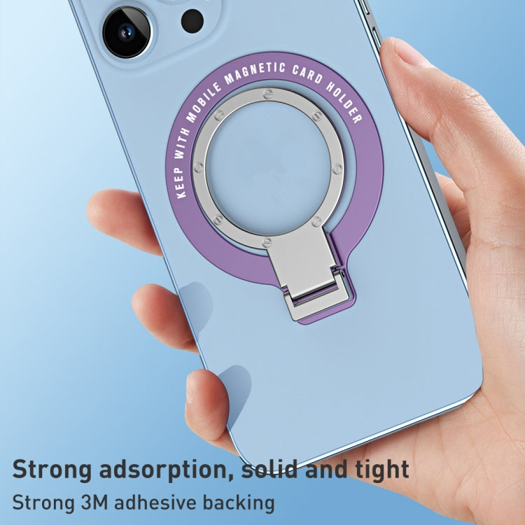 Ultra-thin Metal Phone Holder (Red) - Ring Holder by PMC TechLife | Online Shopping South Africa | PMC TechLife