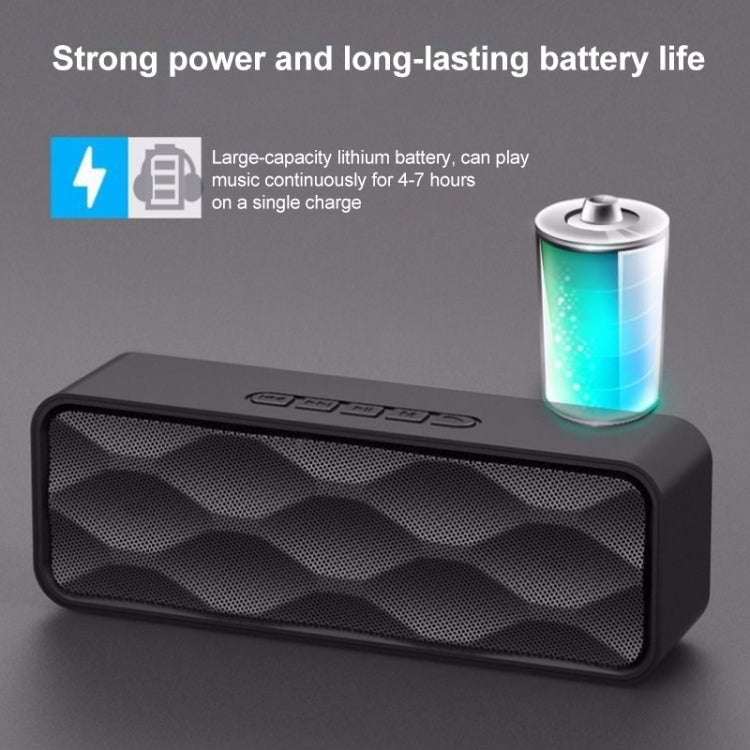 SC211 Pro Outdoor Multi-function Card Wireless Bluetooth Speaker Standard Edition (Blue) - Desktop Speaker by PMC TechLife | Online Shopping South Africa | PMC TechLife