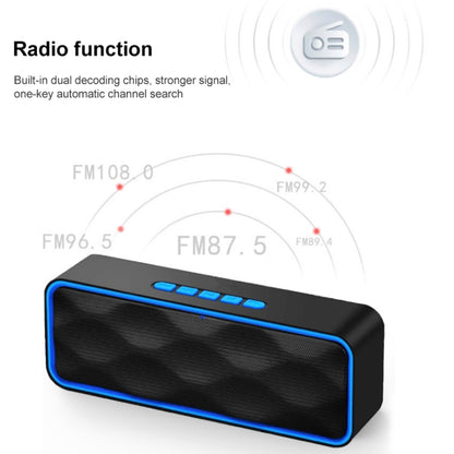 SC211 Pro Outdoor Multi-function Card Wireless Bluetooth Speaker Upgraded Version(Black) - Desktop Speaker by PMC Jewellery | Online Shopping South Africa | PMC Jewellery