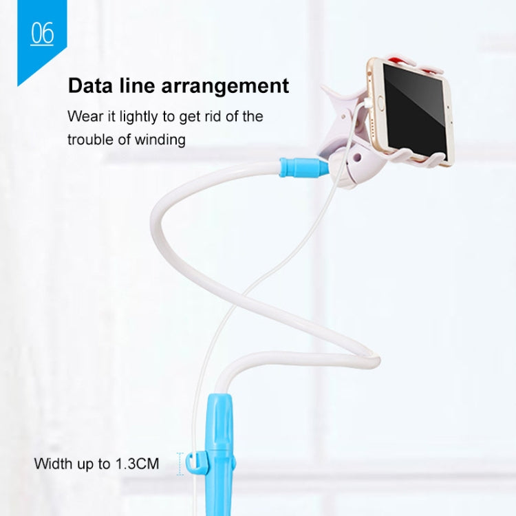 UBN-46 Regular Version Rotatable and Detachable Lazy Desktop Bedside Stand Mobile Phone Stand, Height: 90cm (White) - Desktop Holder by PMC TechLife | Online Shopping South Africa | PMC TechLife