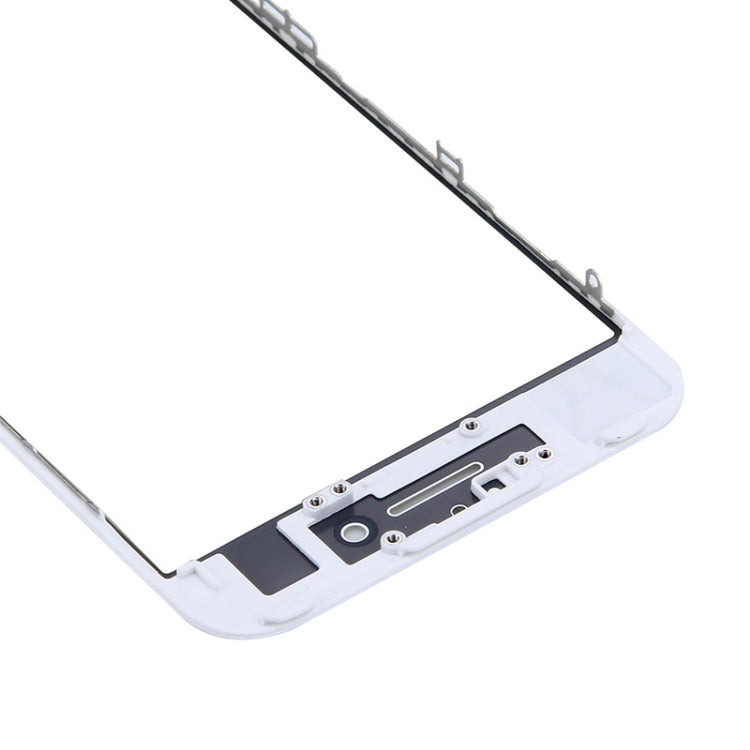 Front Screen Outer Glass Lens with Front LCD Screen Bezel Frame for iPhone 7 (White) - free shipping - PMC TechLife - Order now!