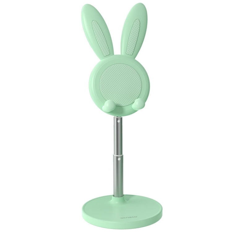 03247 Rabbit Retractable Phone Lazy Bracket Foldable Desktop Holder(Green) - Desktop Holder by PMC Jewellery | Online Shopping South Africa | PMC Jewellery