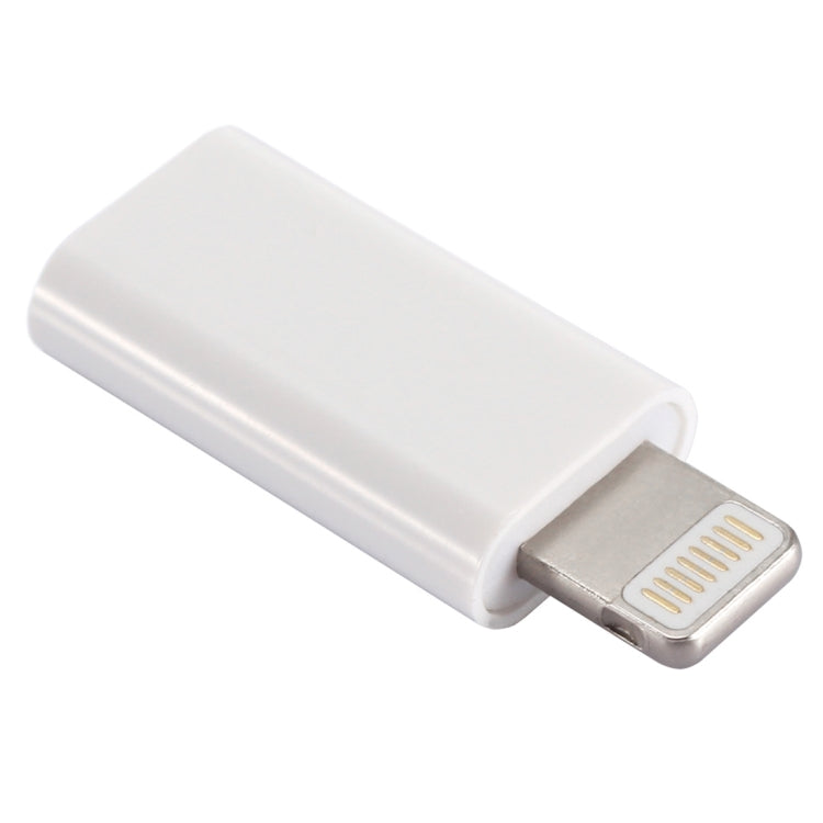 ENKAY Hat-Prince HC-6 Mini ABS USB-C / Type-C 3.1 to 8 Pin Port Connector Adapter(White) - Converter & Adapter by ENKAY | Online Shopping South Africa | PMC TechLife | Buy Now Pay Later Mobicred