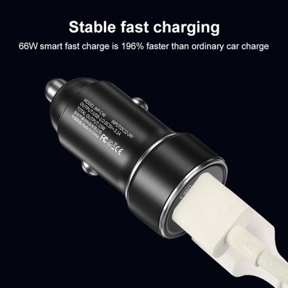 WK WP-C46 Staroad Series Vieyie 15W Dual-USB Car Charger (Grey) - Car Charger by WK | Online Shopping South Africa | PMC Jewellery