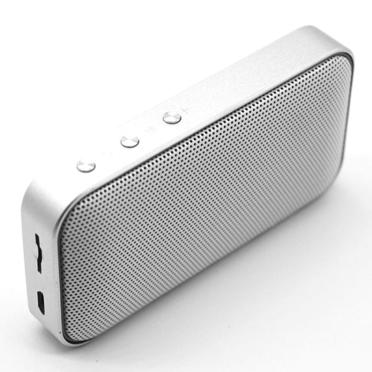 BT209 Outdoor Portable Ultra-thin Mini Wireless Bluetooth Speaker, Support TF Card & Hands-free Calling (Silver) - Mini Speaker by PMC Jewellery | Online Shopping South Africa | PMC Jewellery