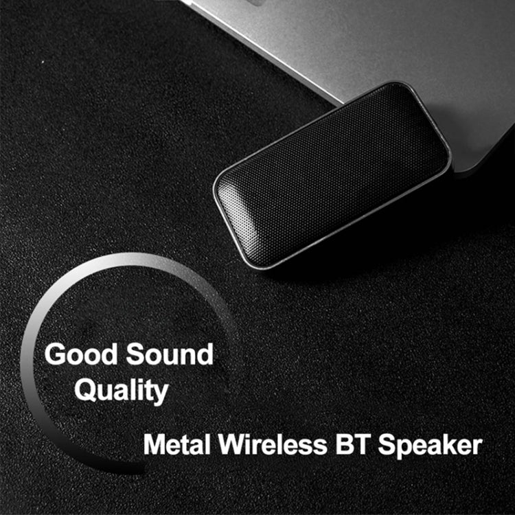 BT209 Outdoor Portable Ultra-thin Mini Wireless Bluetooth Speaker, Support TF Card & Hands-free Calling (Silver) - Mini Speaker by PMC Jewellery | Online Shopping South Africa | PMC Jewellery