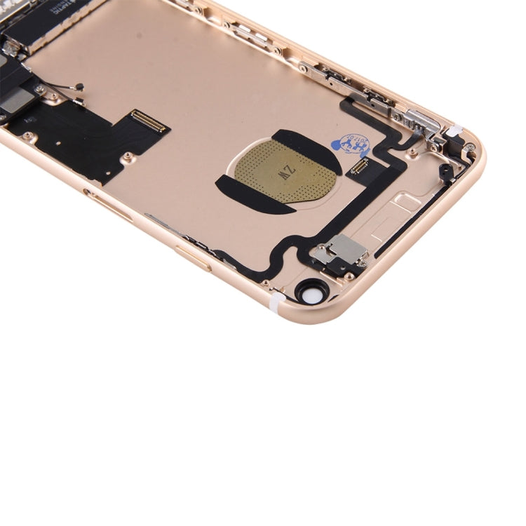 Battery Back Cover Assembly with Card Tray for iPhone 7 (Gold) - Back Cover by PMC TechLife | Online Shopping South Africa | PMC TechLife