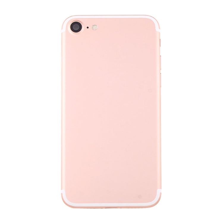 Battery Back Cover Assembly with Card Tray for iPhone 7(Rose Gold) - Back Cover by PMC TechLife | Online Shopping South Africa | PMC TechLife