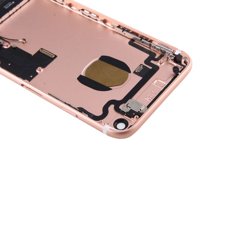 Battery Back Cover Assembly with Card Tray for iPhone 7(Rose Gold) - Back Cover by PMC TechLife | Online Shopping South Africa | PMC TechLife