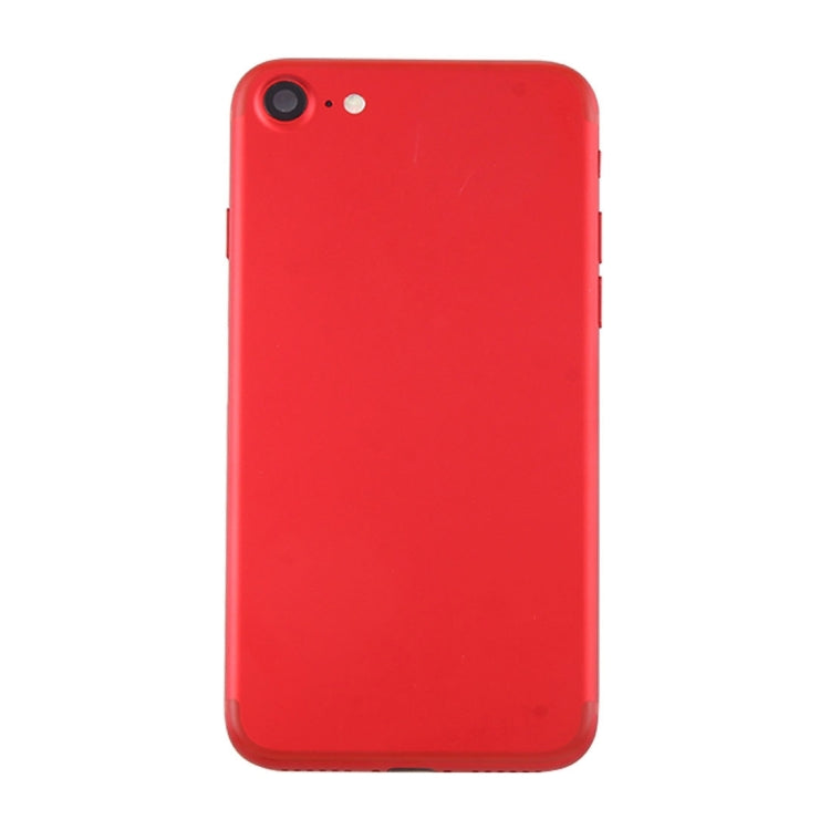 Battery Back Cover Assembly with Card Tray for iPhone 7 (Red) - free shipping - PMC TechLife - Order now!