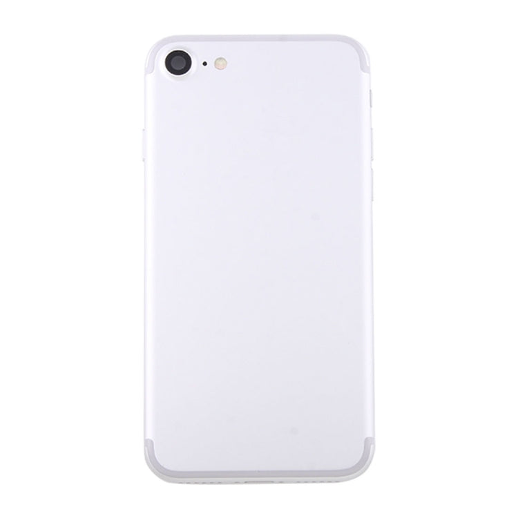 Battery Back Cover Assembly with Card Tray for iPhone 7(Silver) - Back Cover by PMC TechLife | Online Shopping South Africa | PMC TechLife