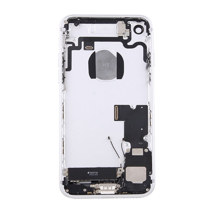 Battery Back Cover Assembly with Card Tray for iPhone 7(Silver) - Back Cover by PMC TechLife | Online Shopping South Africa | PMC TechLife