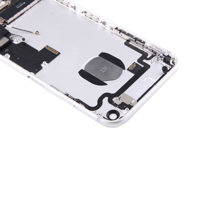 Battery Back Cover Assembly with Card Tray for iPhone 7(Silver) - Back Cover by PMC TechLife | Online Shopping South Africa | PMC TechLife