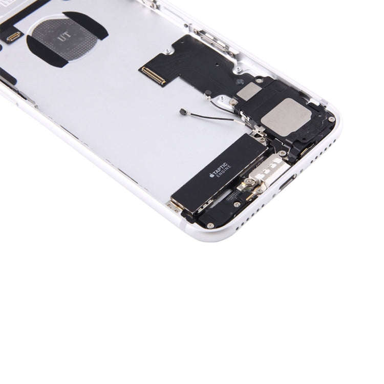 Battery Back Cover Assembly with Card Tray for iPhone 7(Silver) - Back Cover by PMC TechLife | Online Shopping South Africa | PMC TechLife