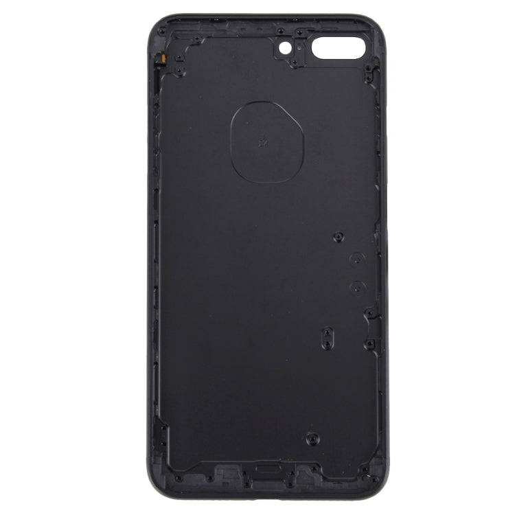 5 in 1 for iPhone 7 Plus (Back Cover + Card Tray + Volume Control Key + Power Button + Mute Switch Vibrator Key) Full Assembly Housing Cover(Black) - Back Cover by PMC TechLife | Online Shopping South Africa | PMC TechLife