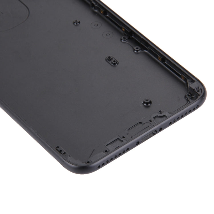 5 in 1 for iPhone 7 Plus (Back Cover + Card Tray + Volume Control Key + Power Button + Mute Switch Vibrator Key) Full Assembly Housing Cover(Black) - Back Cover by PMC TechLife | Online Shopping South Africa | PMC TechLife