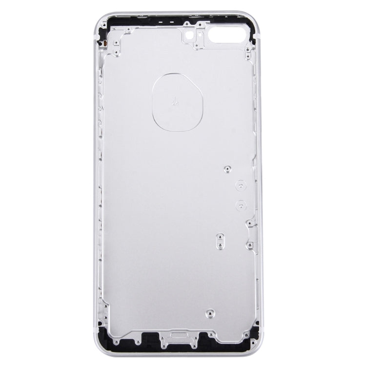 5 in 1 for iPhone 7 Plus (Back Cover + Card Tray + Volume Control Key + Power Button + Mute Switch Vibrator Key) Full Assembly Housing Cover(Silver) - Back Cover by PMC TechLife | Online Shopping South Africa | PMC TechLife
