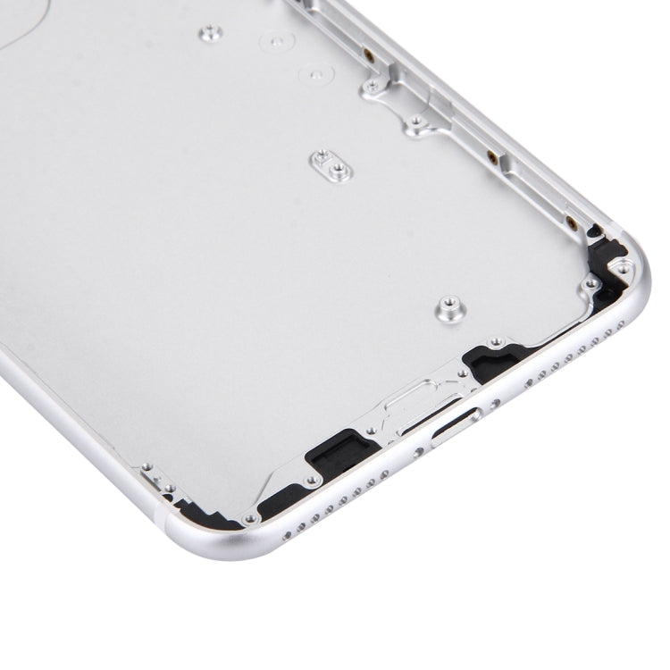 5 in 1 for iPhone 7 Plus (Back Cover + Card Tray + Volume Control Key + Power Button + Mute Switch Vibrator Key) Full Assembly Housing Cover(Silver) - Back Cover by PMC TechLife | Online Shopping South Africa | PMC TechLife