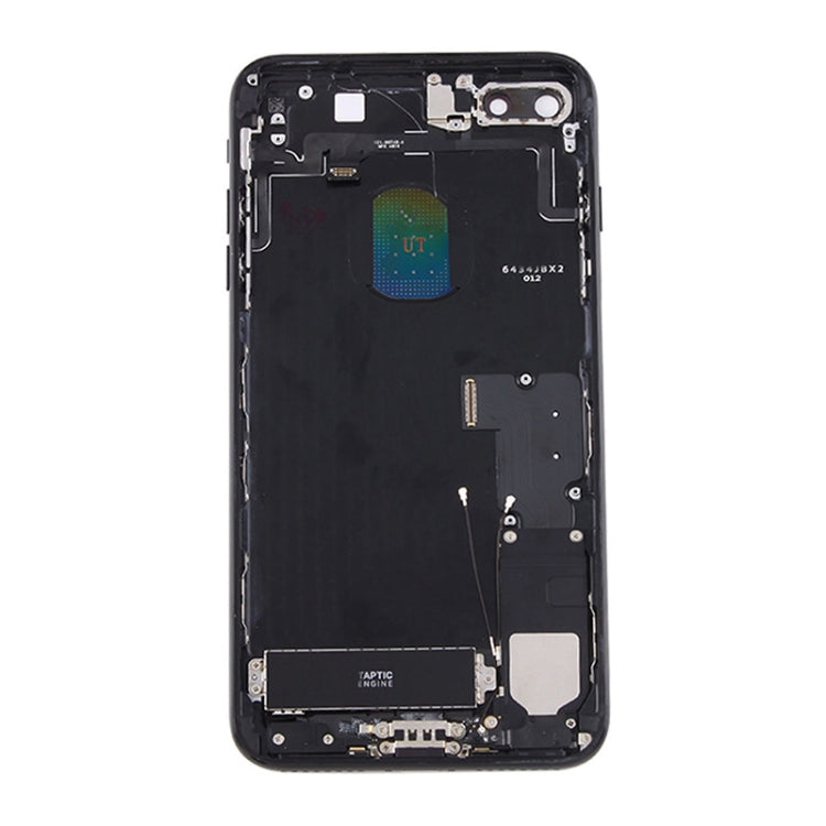 for iPhone 7 Plus Battery Back Cover Assembly with Card Tray(Black) - Back Cover by PMC TechLife | Online Shopping South Africa | PMC TechLife