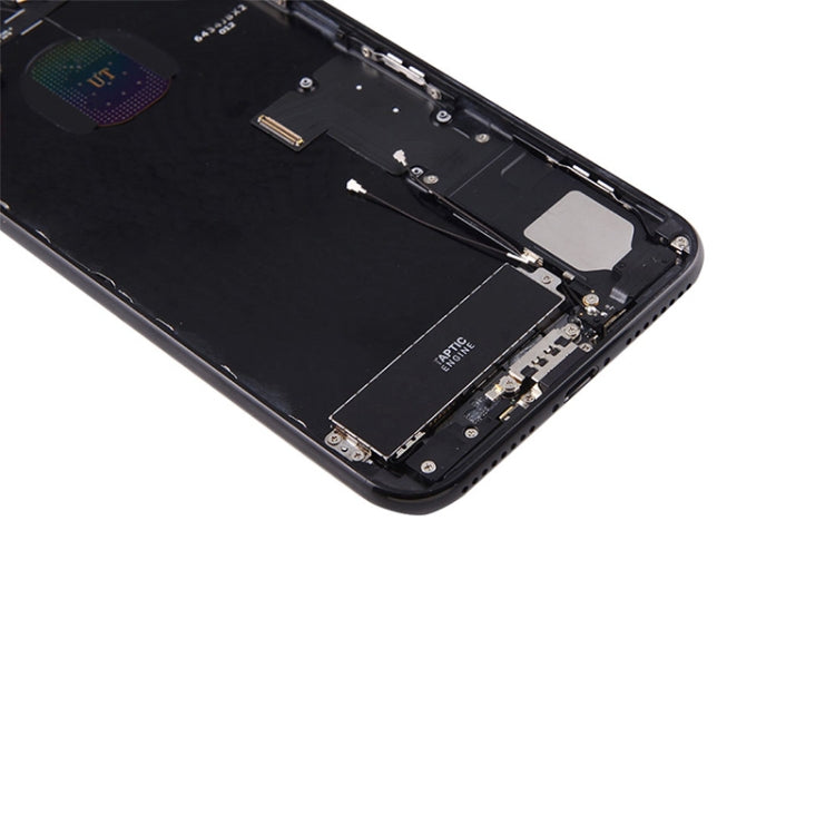 for iPhone 7 Plus Battery Back Cover Assembly with Card Tray(Black) - Back Cover by PMC TechLife | Online Shopping South Africa | PMC TechLife