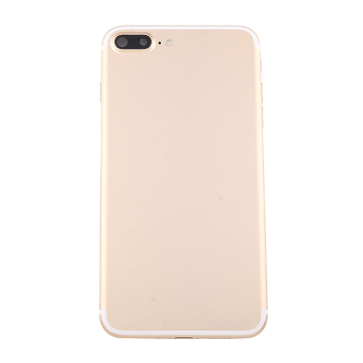 for iPhone 7 Plus Battery Back Cover Assembly with Card Tray(Gold) - Back Cover by PMC TechLife | Online Shopping South Africa | PMC TechLife