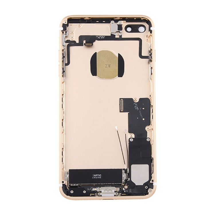 for iPhone 7 Plus Battery Back Cover Assembly with Card Tray(Gold) - Back Cover by PMC TechLife | Online Shopping South Africa | PMC TechLife