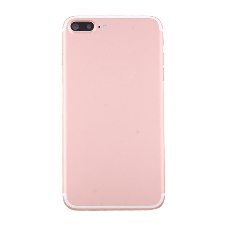 Battery Back Cover Assembly with Card Tray for iPhone 7 Plus (Rose Gold) - Back Cover by PMC TechLife | Online Shopping South Africa | PMC TechLife