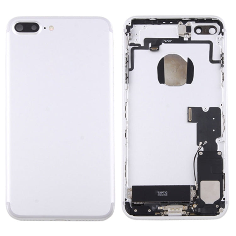 for iPhone 7 Plus Battery Back Cover Assembly with Card Tray(Silver) - Back Cover by PMC TechLife | Online Shopping South Africa | PMC TechLife