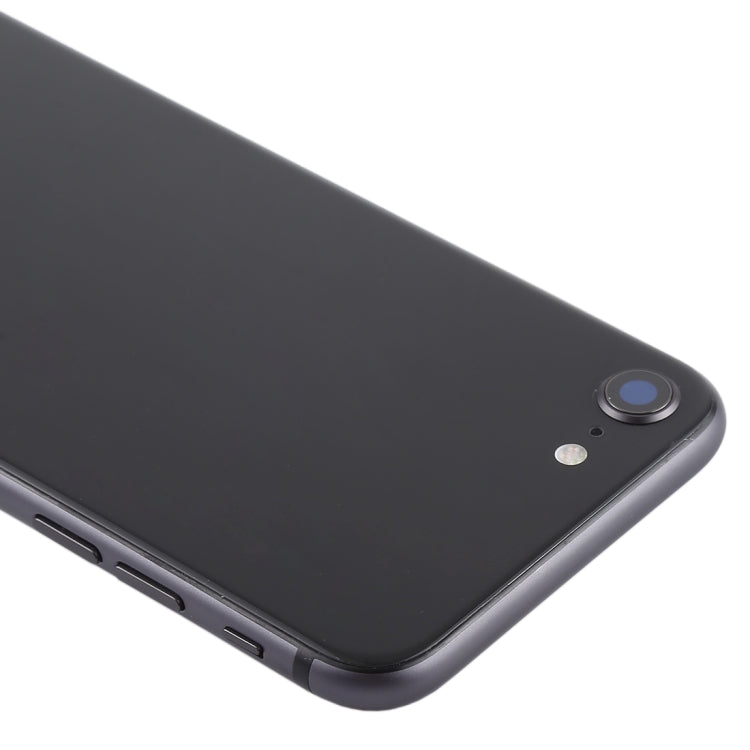 Battery Back Cover Assembly with Side Keys & Vibrator & Speaker Ringer Buzzer & Power Button + Volume Button Flex Cable & Card Tray for iPhone 8(Black) - Back Cover by PMC TechLife | Online Shopping South Africa | PMC TechLife