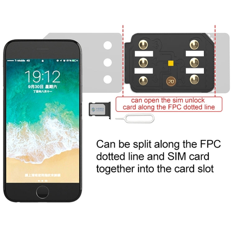 R-SIM 14 V18 Ultra Universal ICCID SIM Unlock Card for iPhone X, XS, XR, XS Max, 8 & 8 Plus, 7 & 7 Plus - Unlock SIM Card by PMC TechLife | Online Shopping South Africa | PMC TechLife | Buy Now Pay Later Mobicred