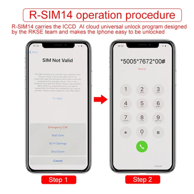 R-SIM 14 V18 Ultra Universal ICCID SIM Unlock Card for iPhone X, XS, XR, XS Max, 8 & 8 Plus, 7 & 7 Plus - Unlock SIM Card by PMC TechLife | Online Shopping South Africa | PMC TechLife | Buy Now Pay Later Mobicred