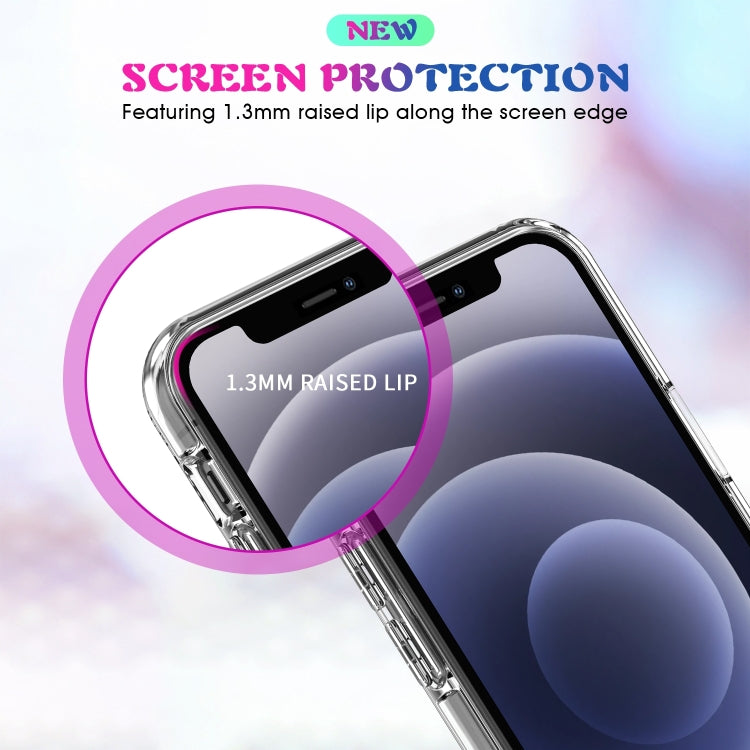 For iPhone SE 2020 / 8 Magsafe Case Simple Magnetic Ring All-inclusive Clear Crystal Acrylic PC +TPU Shockproof Case - More iPhone Cases by PMC TechLife | Online Shopping South Africa | PMC TechLife