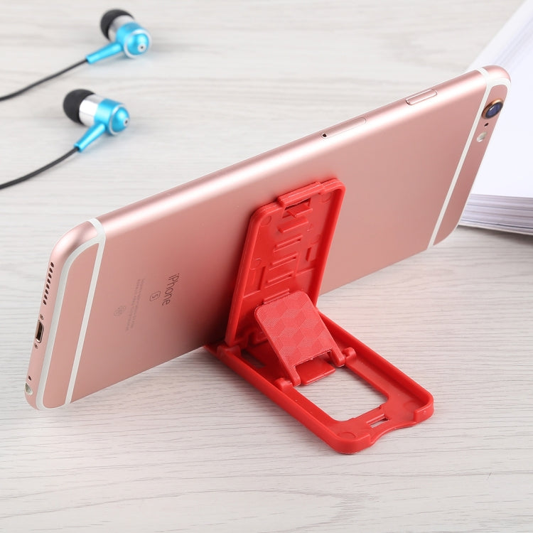 100 PCS Mini Universal Adjustable Foldable Phone Desk Holder, For iPhone, iPad, Samsung, Huawei, Xiaomi other Smartphones and Tablets, Random Color Delivery - Desktop Holder by PMC Jewellery | Online Shopping South Africa | PMC Jewellery