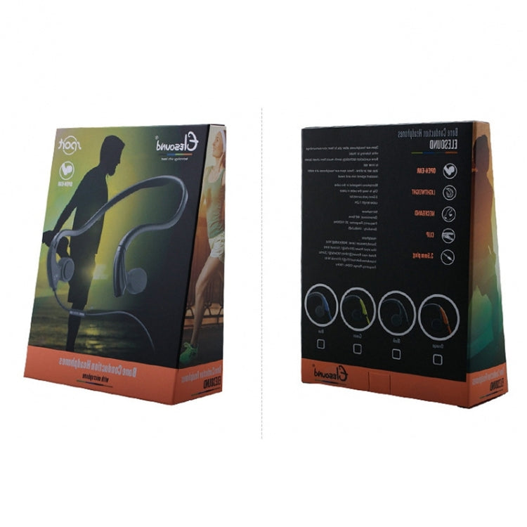 Rear Hanging Wire-Controlled Bone Conduction Outdoor Sports Headphone(Black) - free shipping - PMC TechLife - Order now!