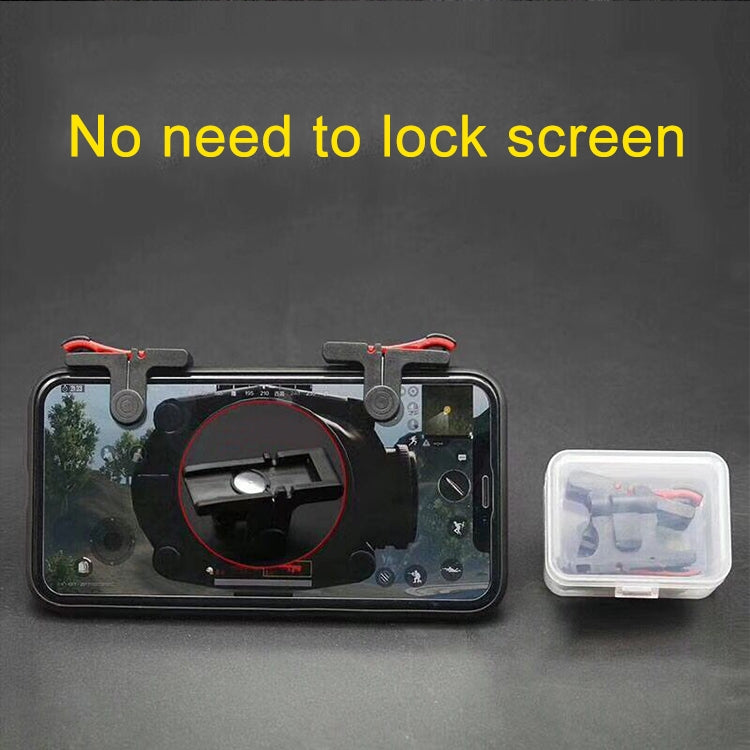 D9 1 Pair Mobile Phone Gaming Handle L / R Shooter PUBG Game Controller - Handle Shooter by PMC TechLife | Online Shopping South Africa | PMC TechLife