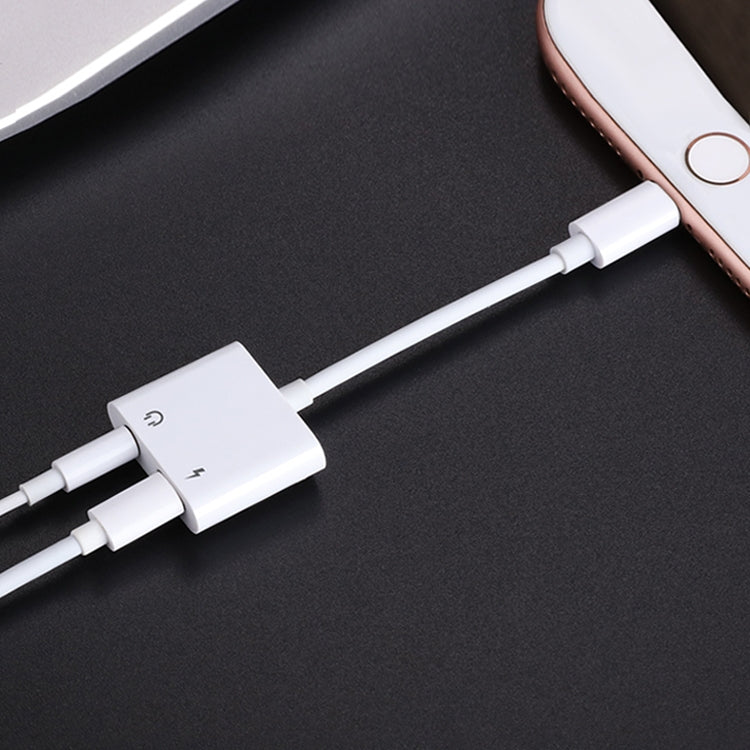 JOYROOM S-Y104 Ben Series Apple 3.5+Lightning Adapter, Length: 1.2m(White) - Earphone Adapter by JOYROOM | Online Shopping South Africa | PMC TechLife