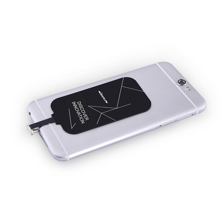 NILLKIN Magic Tag QI Standard Wireless Charging Receiver for iPhone 7 Plus / 6s Plus / 6 Plus, with 8 Pin Port, Length: 109mm - free shipping - PMC TechLife - Order now!