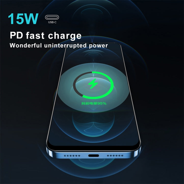 ETG755 15W Refrigeration Magnetic Wireless Charger(Grey) - Wireless Charger by PMC TechLife | Online Shopping South Africa | PMC TechLife