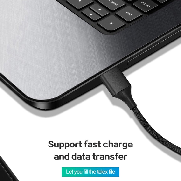 M11 5A USB to 8 Pin Nylon Braided Magnetic Data Cable, Cable Length: 2m (Silver) - Charging Cable & Head by PMC TechLife | Online Shopping South Africa | PMC TechLife
