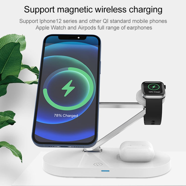 Z9 5 in 1 Magnetic Wireless Charging Pad - Wireless Charger by PMC TechLife | Online Shopping South Africa | PMC TechLife