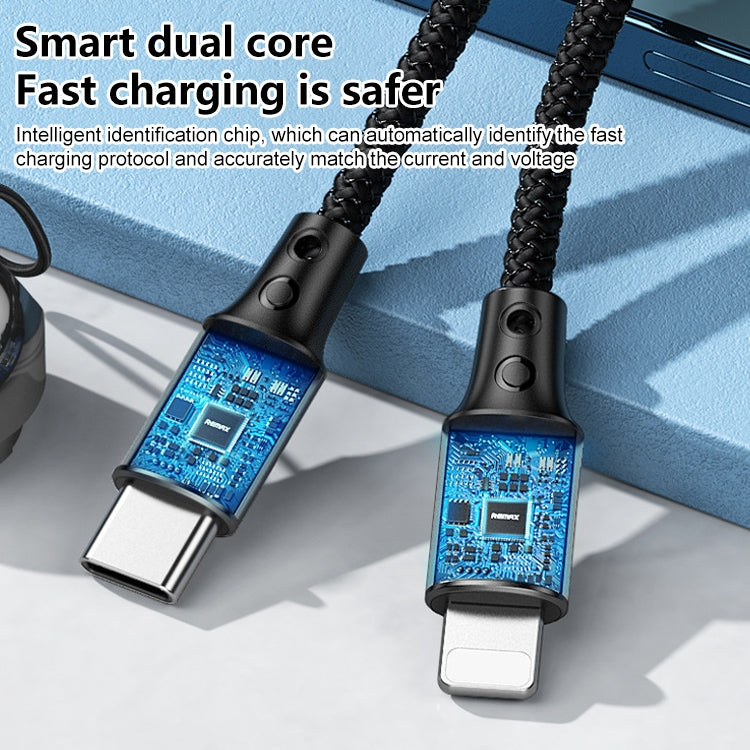REMAX RC-140i Thor Series PD 20W USB-C / Type-C to 8 Pin Portable Lanyard Data Cable, Cable Length: 1.2m - 2 in 1 Cable by REMAX | Online Shopping South Africa | PMC TechLife | Buy Now Pay Later Mobicred
