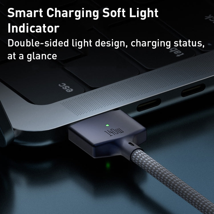 140W USB-C / Type-C to MagSafe 3 Magnetic Fast Charging Cable, Length:2m (White) - Cable & Adapter by PMC TechLife | Online Shopping South Africa | PMC TechLife