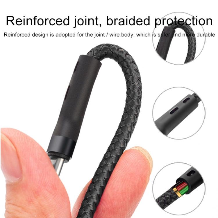 100W 6A Type-C to 8 Pin+Type-C+Micro USB Charging Data Cable, 1.3m(Black) - Multifunction Cable by PMC TechLife | Online Shopping South Africa | PMC TechLife
