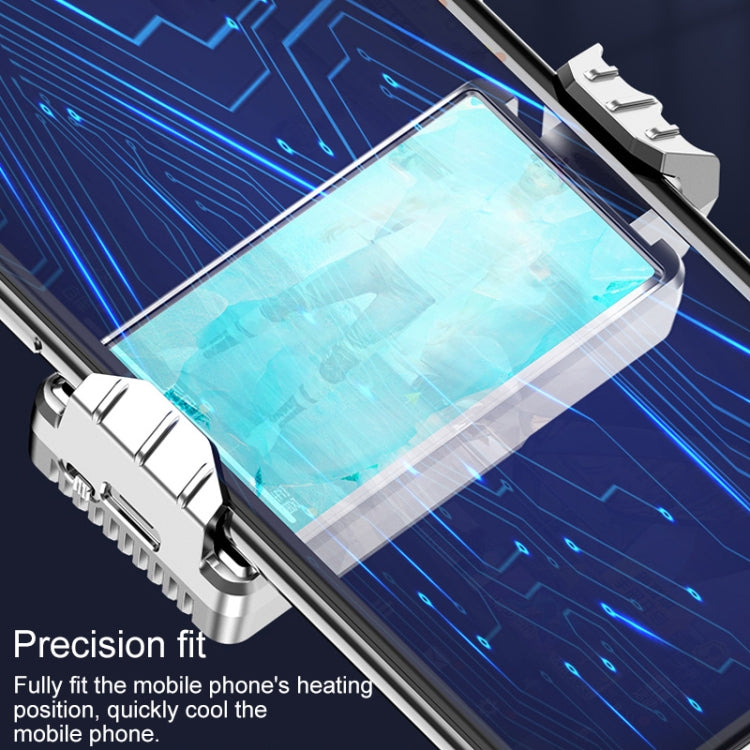 AH-101 Semiconductor Mobile Phone Cooling Bracket(Silver) - Cooling Fan Radiator by PMC TechLife | Online Shopping South Africa | PMC TechLife