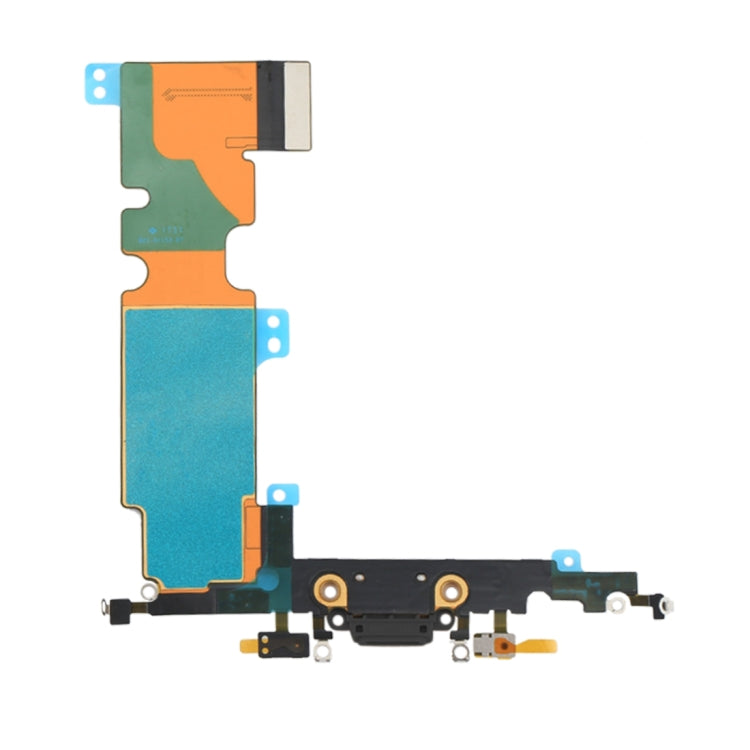 Charging Port Flex Cable for iPhone 8 Plus (Black) - Flex Cable by PMC TechLife | Online Shopping South Africa | PMC TechLife