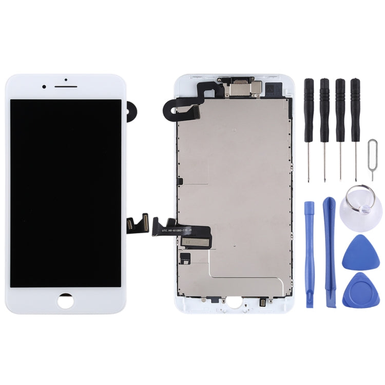 TFT LCD Screen for iPhone 8 Plus with Digitizer Full Assembly include Front Camera (White) - LCD Screen by PMC Jewellery | Online Shopping South Africa | PMC Jewellery