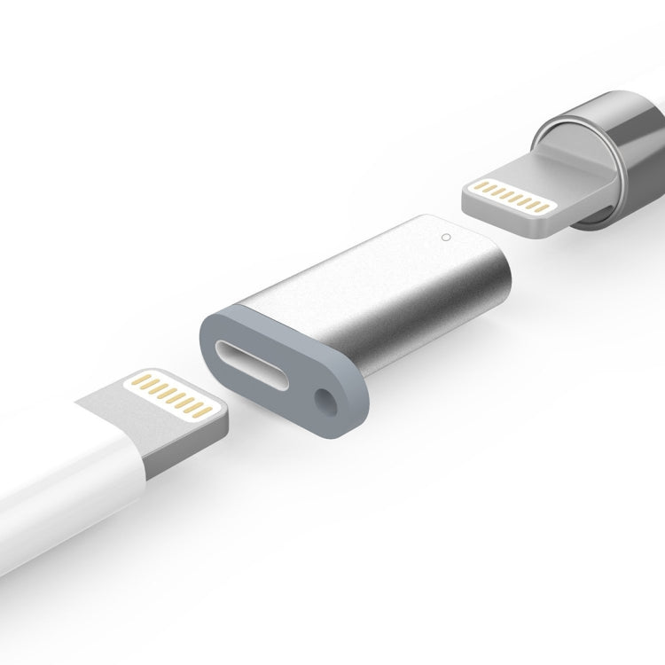 Aluminum Shell Apple Pencil Charger Adapter for iPad Pro(Silver) - free shipping - PMC TechLife - Order now!