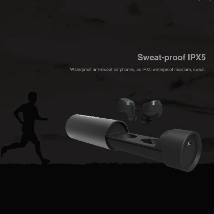 Universe XHH-ES62 IPX5 Waterproof Noise Cancelling Earbuds Sports Wireless Bluetooth V4.2 Headset with Charging Case, For iPhone, Samsung, Huawei, Xiaomi, HTC and Other Smartphones(Green) - Bluetooth Earphone by PMC Jewellery | Online Shopping South Africa | PMC Jewellery