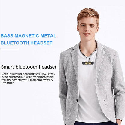 XT11 Magnetic In-Ear Wireless Bluetooth V4.2 Earphones(Silver) - Neck-mounted Earphone by PMC Jewellery | Online Shopping South Africa | PMC Jewellery